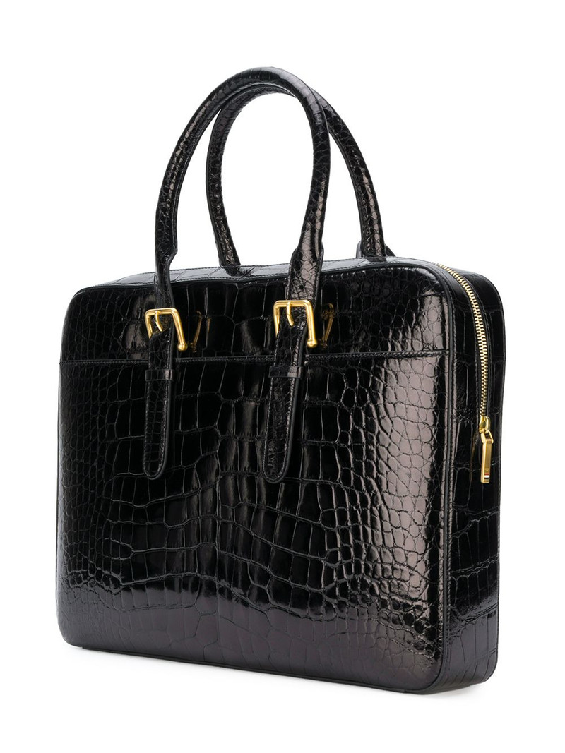 Alligator Leather Business Bag 3