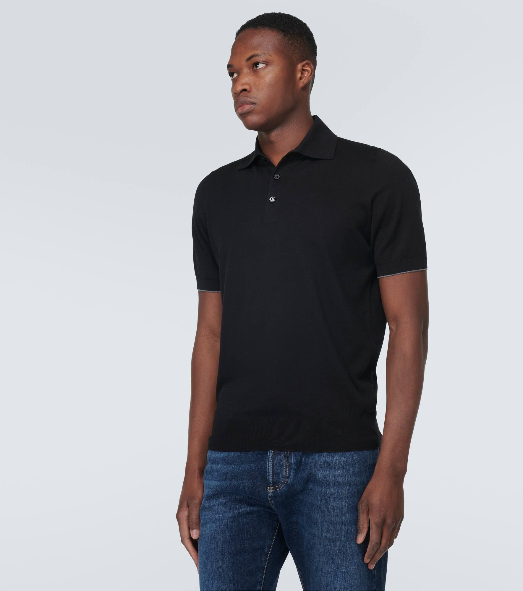 Cotton polo shirt - 3