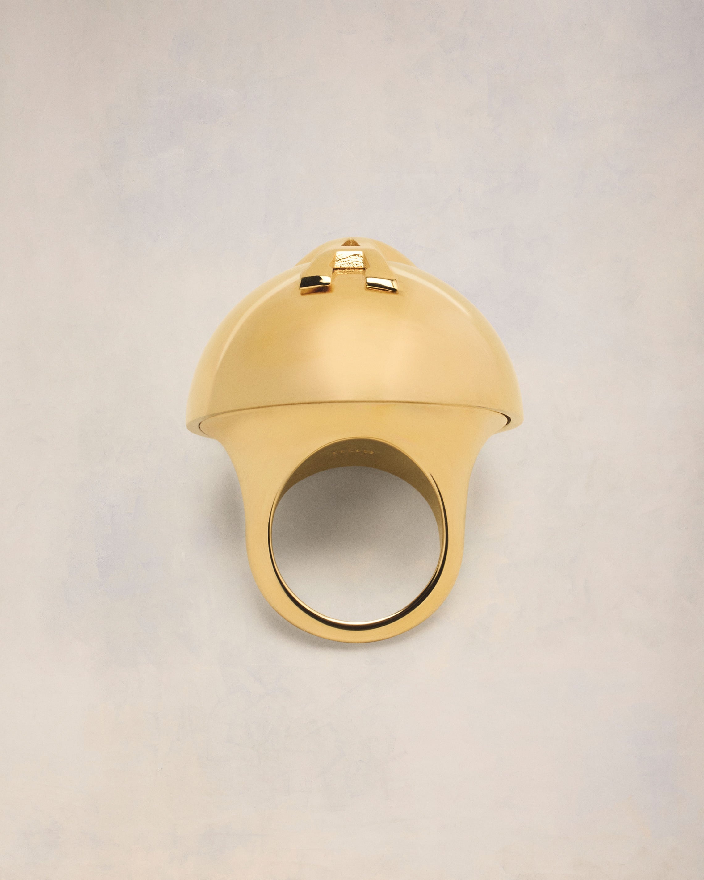 AMI Paris DOMED AMI DE COEUR RING | REVERSIBLE