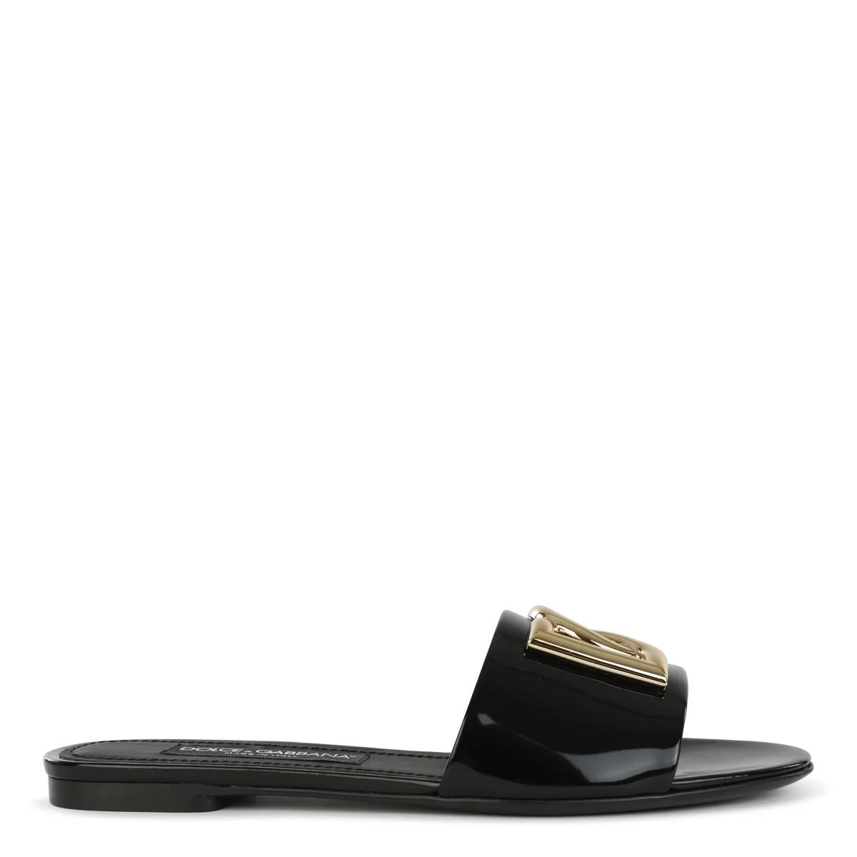 DOLCE & GABBANA LOGO PATENT SLIDES - 1