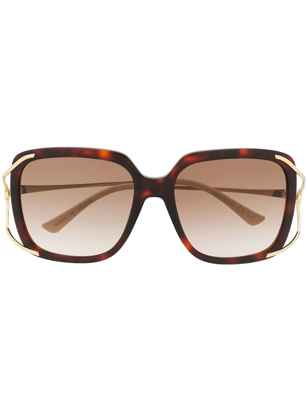 square frame sunglasses - 1