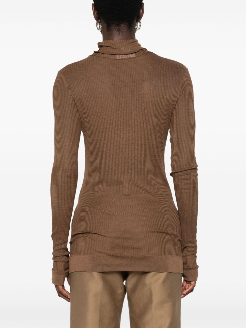 high-neck sweater - 4