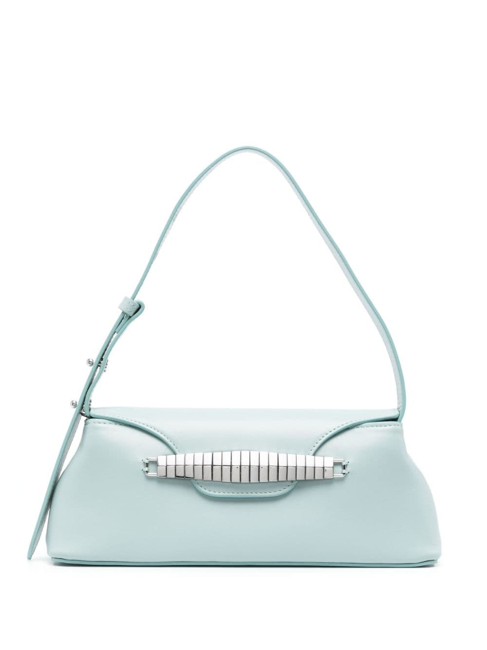 Eva snake-chain detail shoulder bag - 1