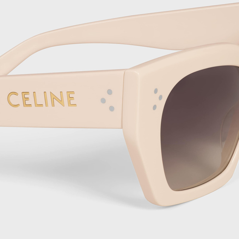 CELINE CL40342U Cat Eye S342 sunglasses in Acetate outlook
