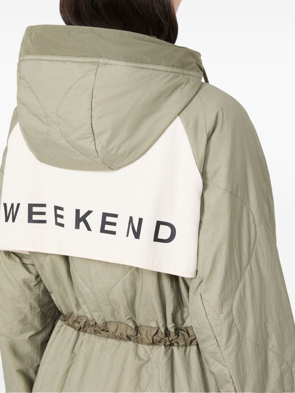 quilted hooded parka - 3
