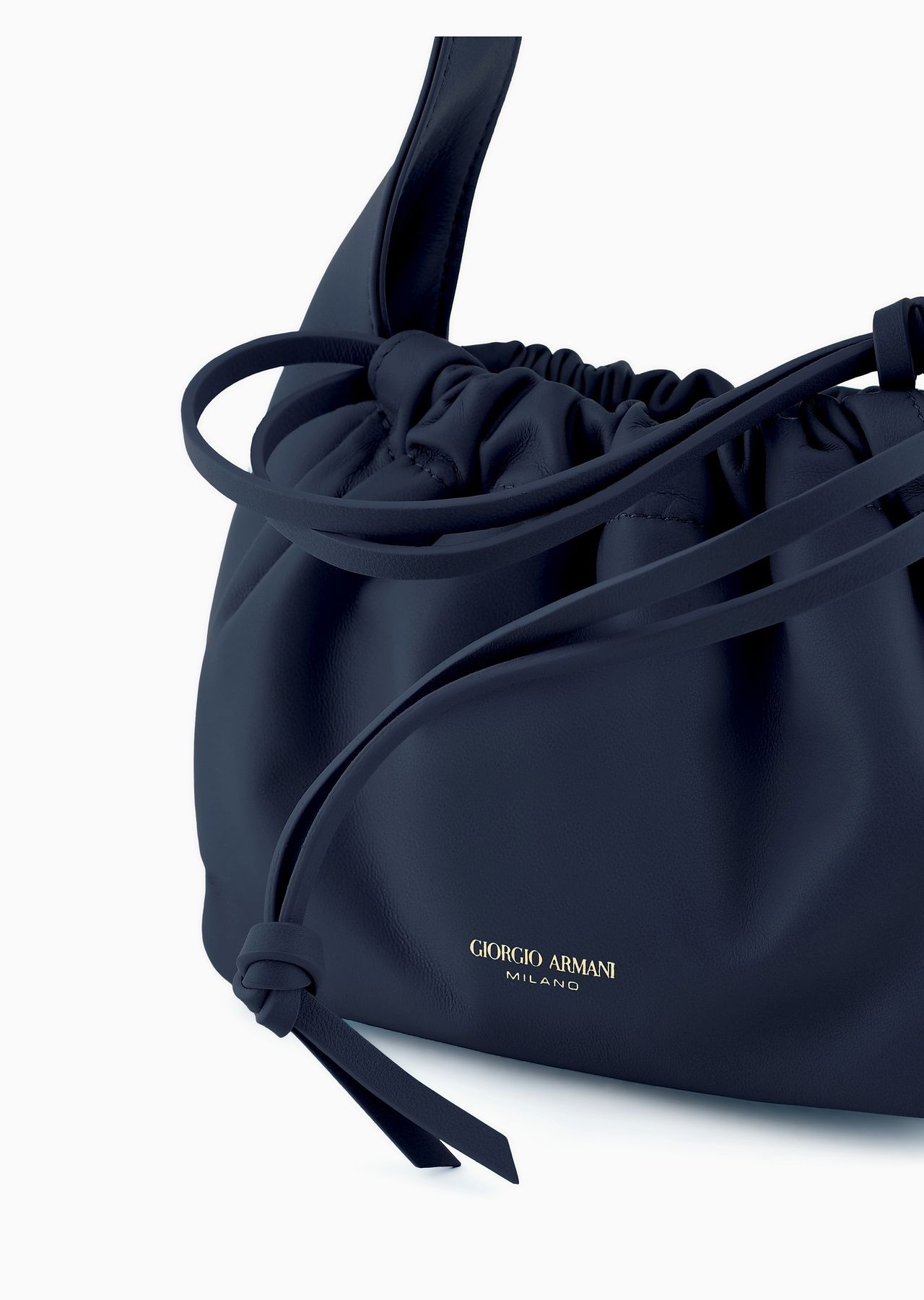 ASV small nappa leather bucket bag - 5