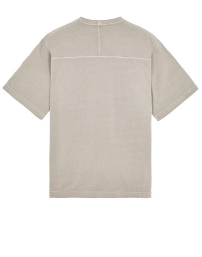 Stone Island 209T2 60% RECYCLED HEAVY COTTON JERSEY, TINTO TERRA DUST GRAY outlook