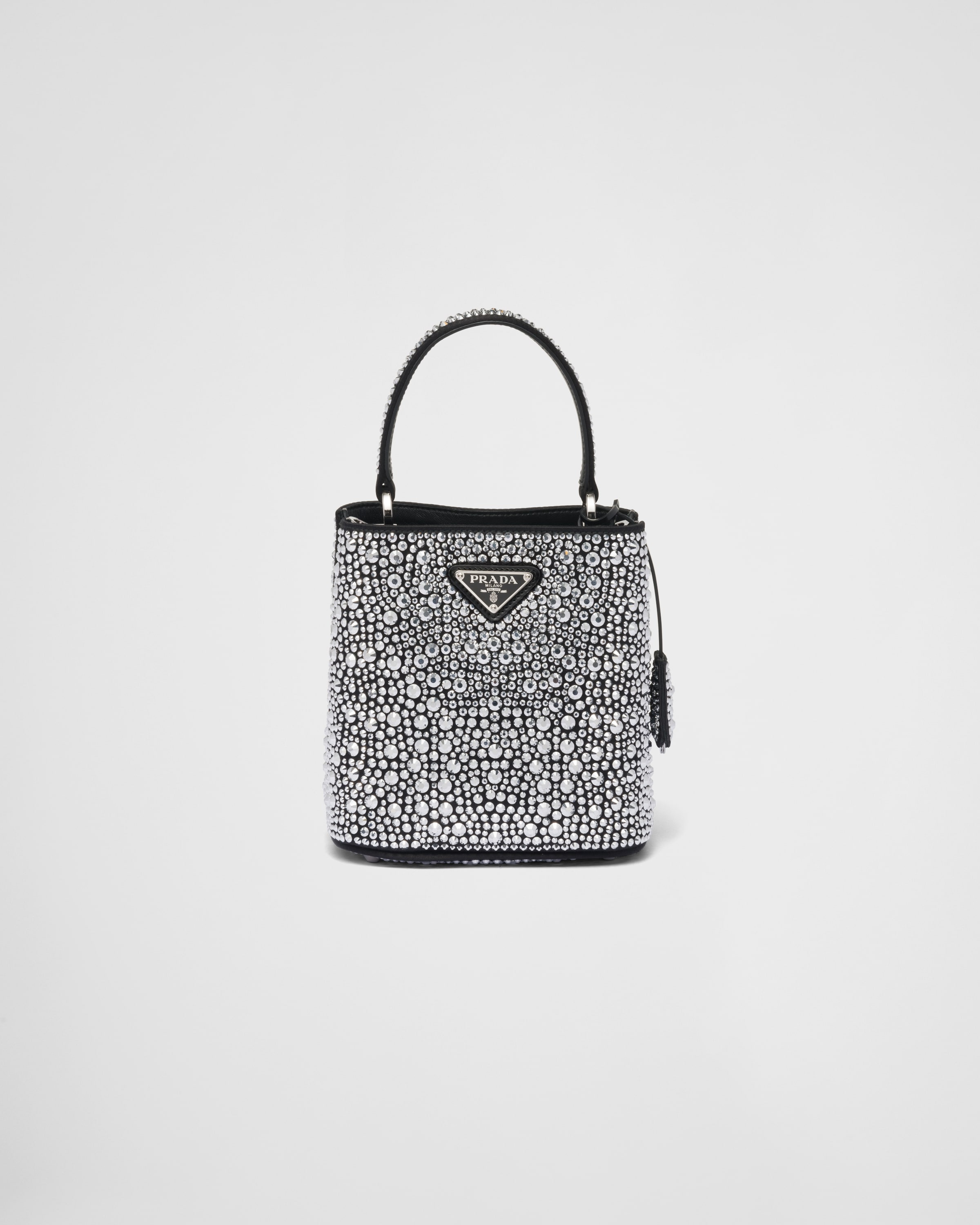 Prada Panier satin bag with crystals - 1