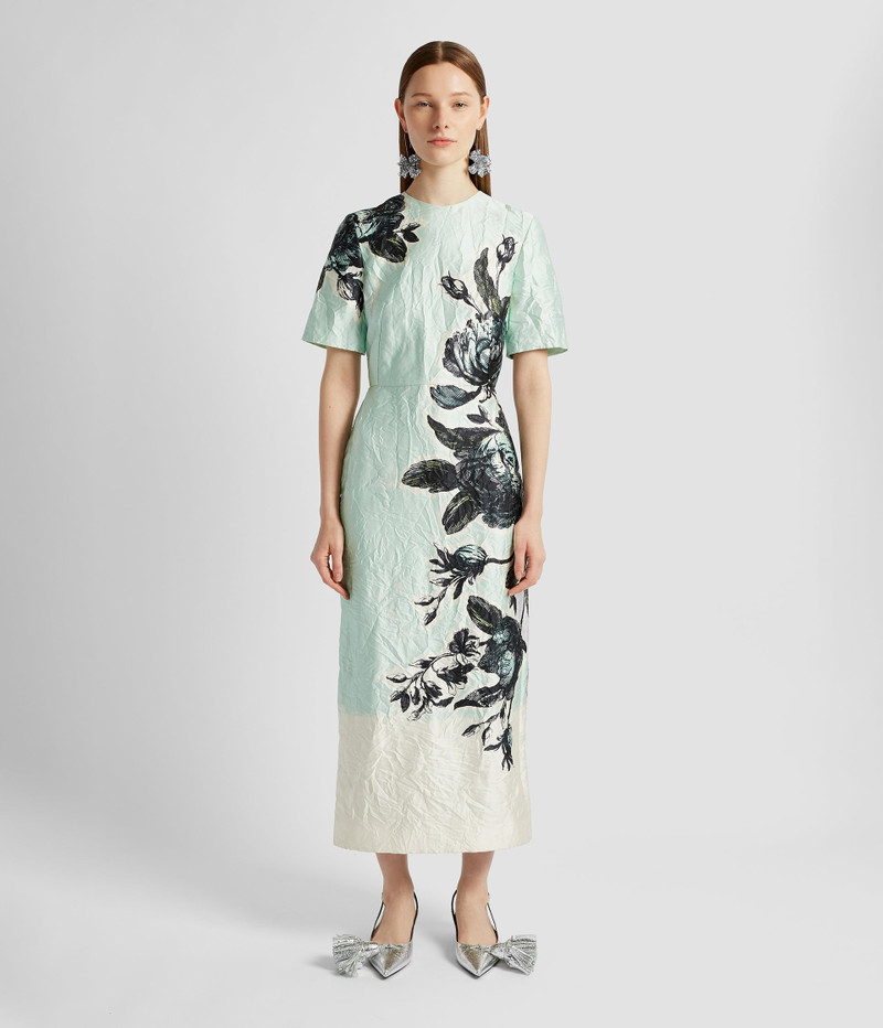 Erdem SHORT SLEEVE MIDI DRESS outlook