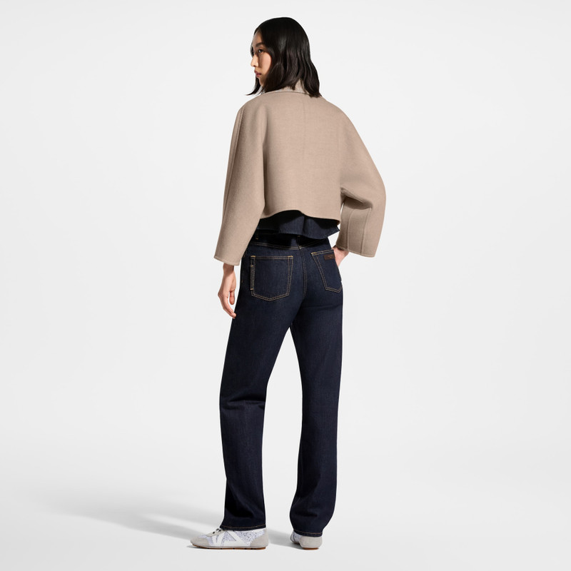 Straight-Cut Indigo Jeans 3