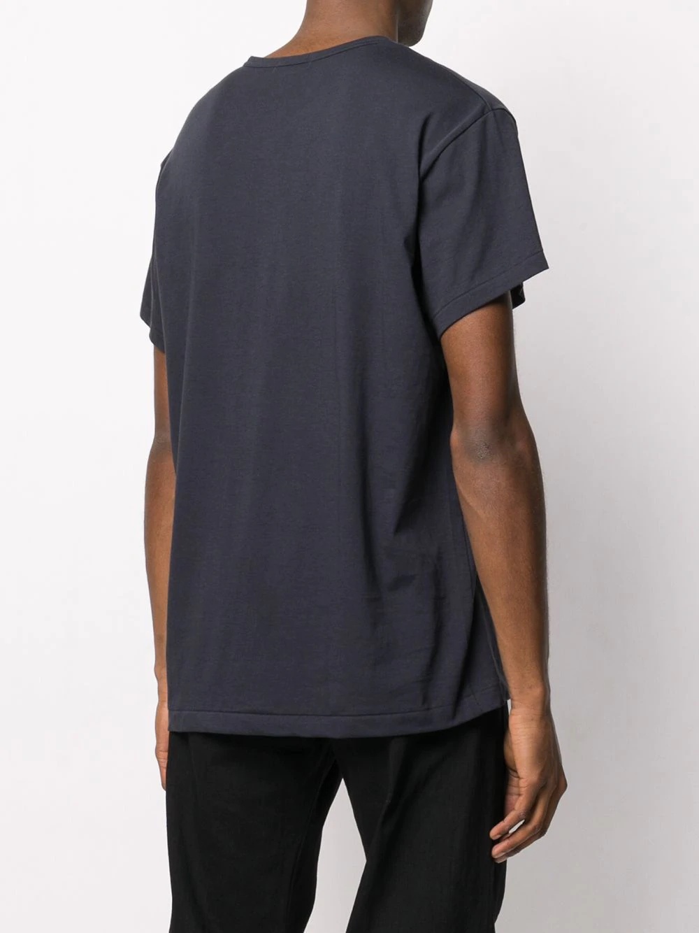 plain crew neck T-shirt  - 4