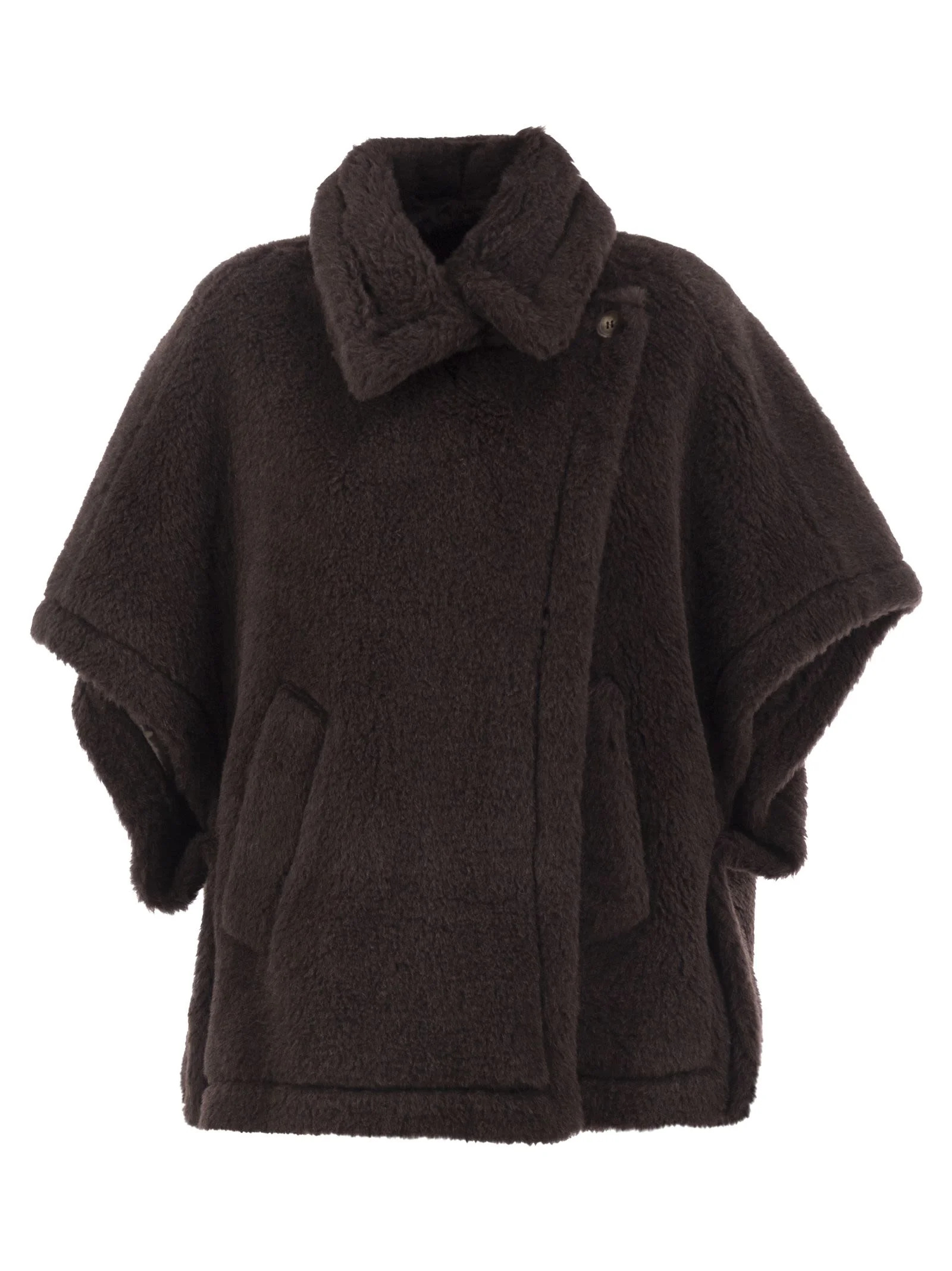 Max Mara Women Tebe1 - Teddy Fabric Cape - 1