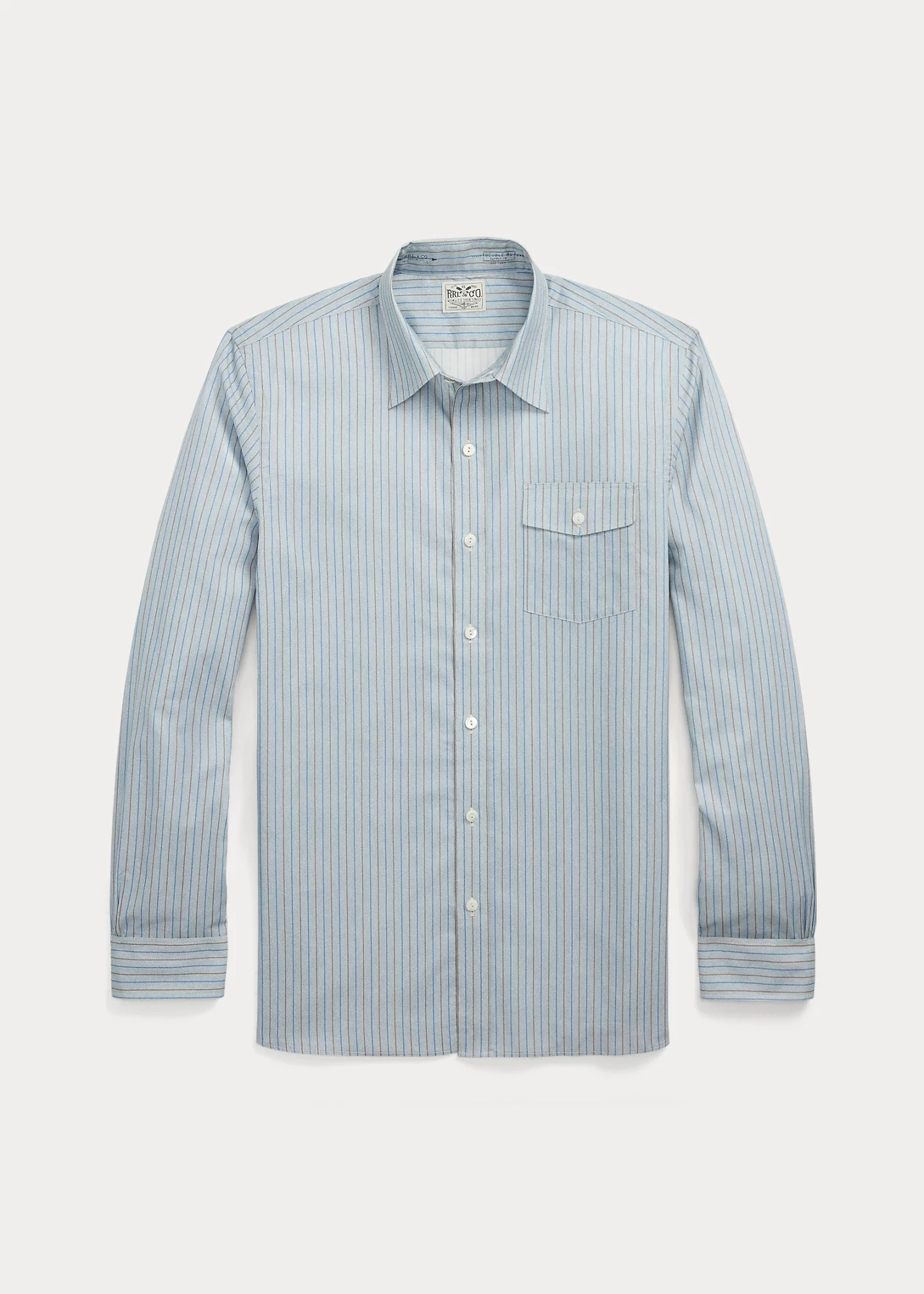 Slim Fit Stripe-Print Woven Shirt - 6
