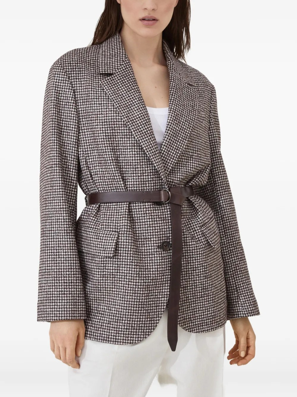 BELTED BLAZER - 4