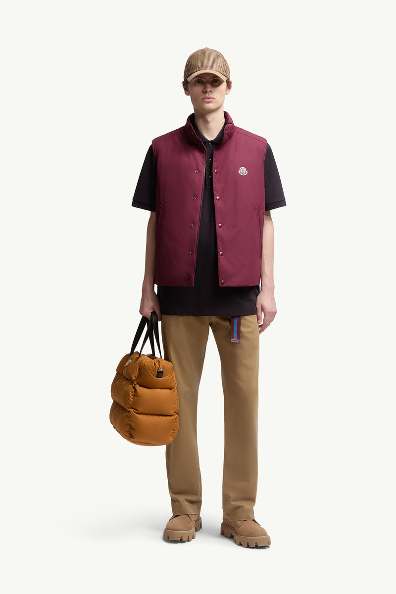 Moncler Monogram Cotton Piquet Polo Shirt outlook