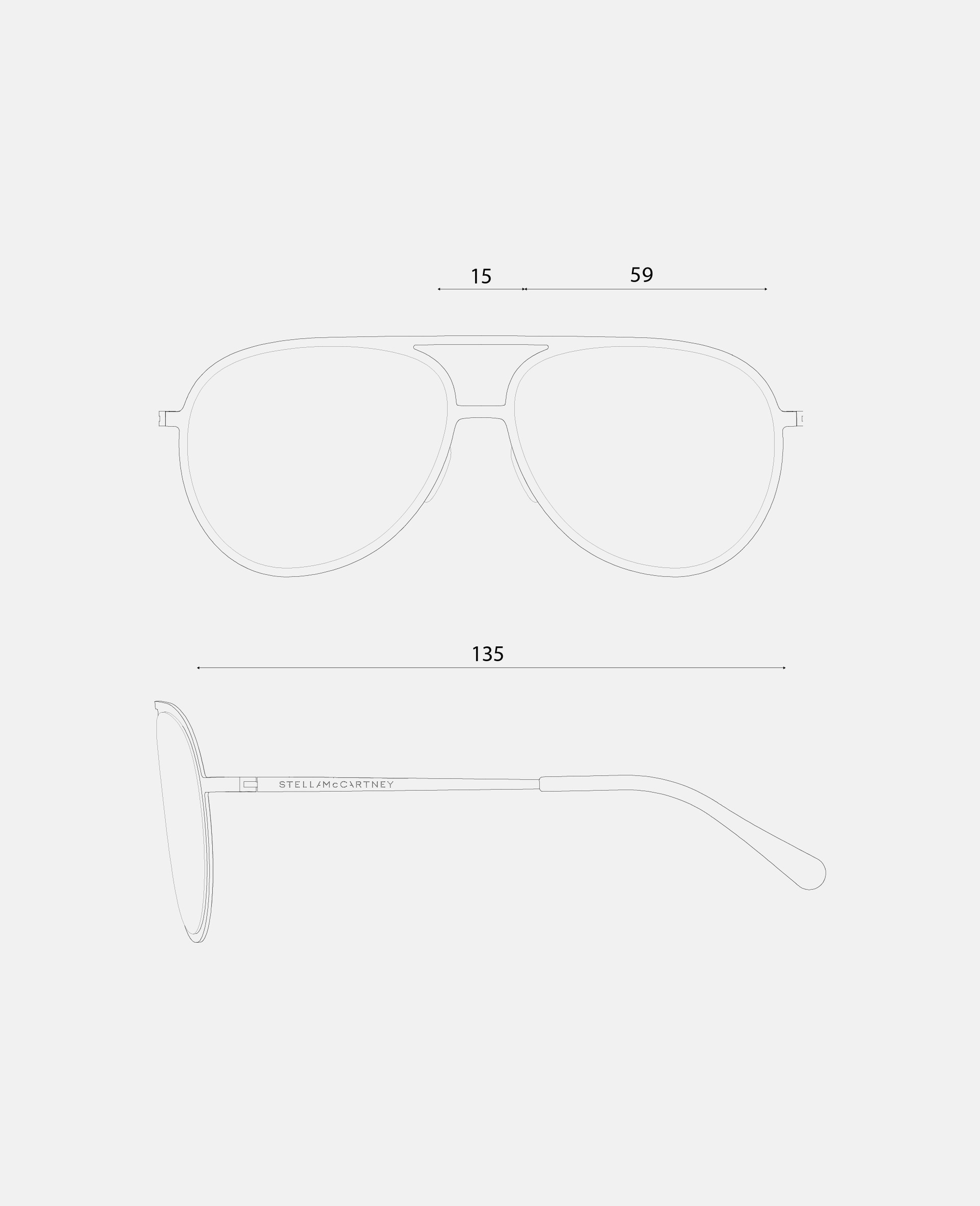 Metal Aviator Sunglasses - 4