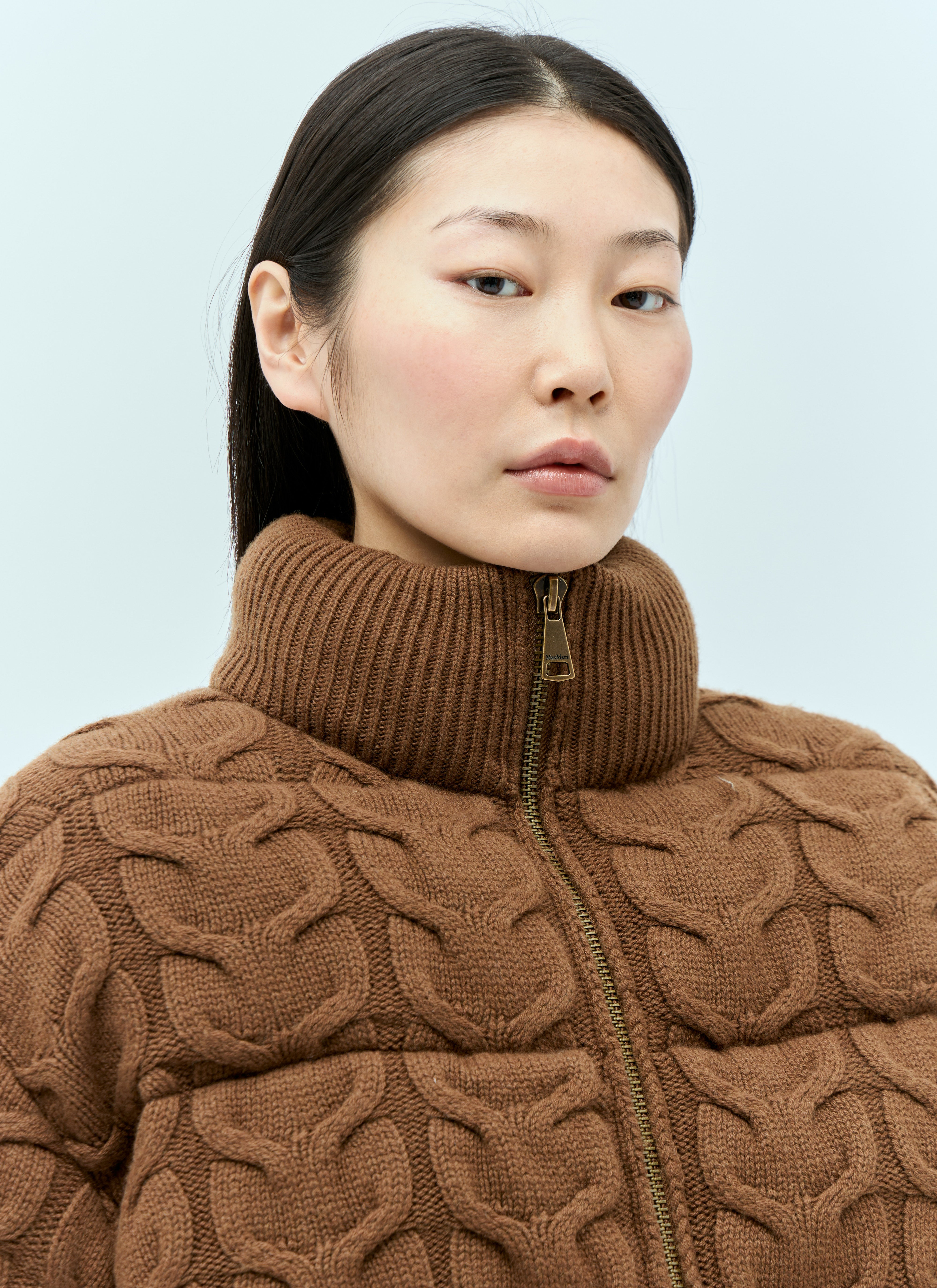 Max Mara Women Wool And Cashmere Down Jacket - 3