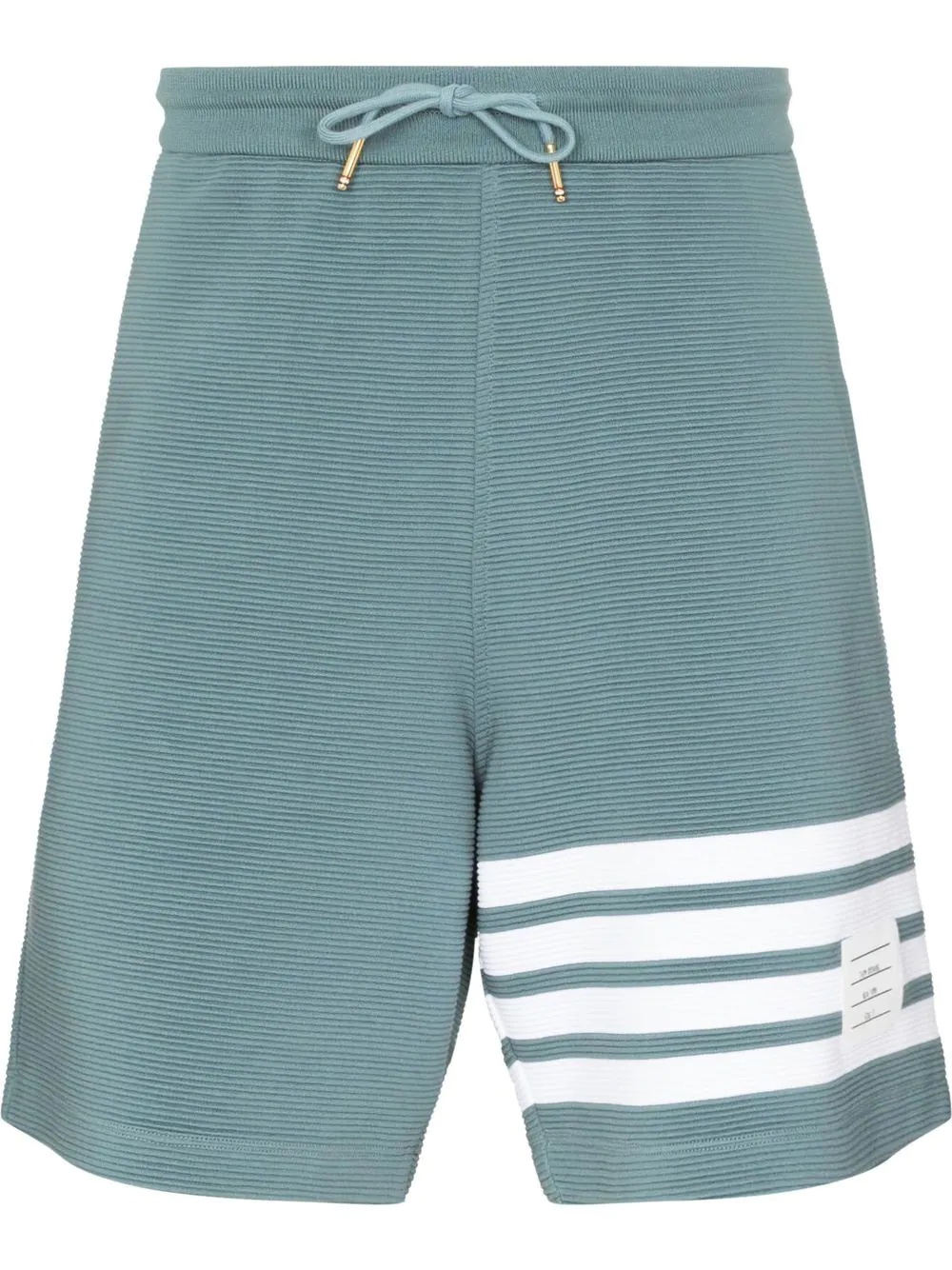 Ottoman striped track shorts - 1