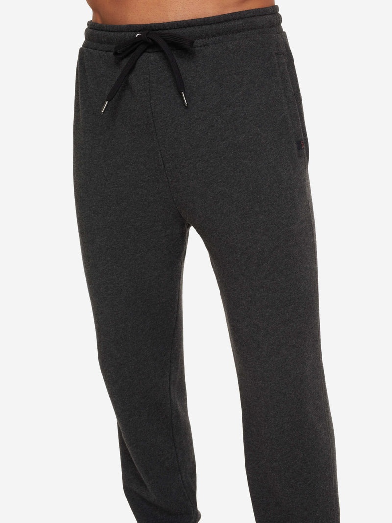 Men's Sweatpants Quinn Cotton Modal Charcoal - 6
