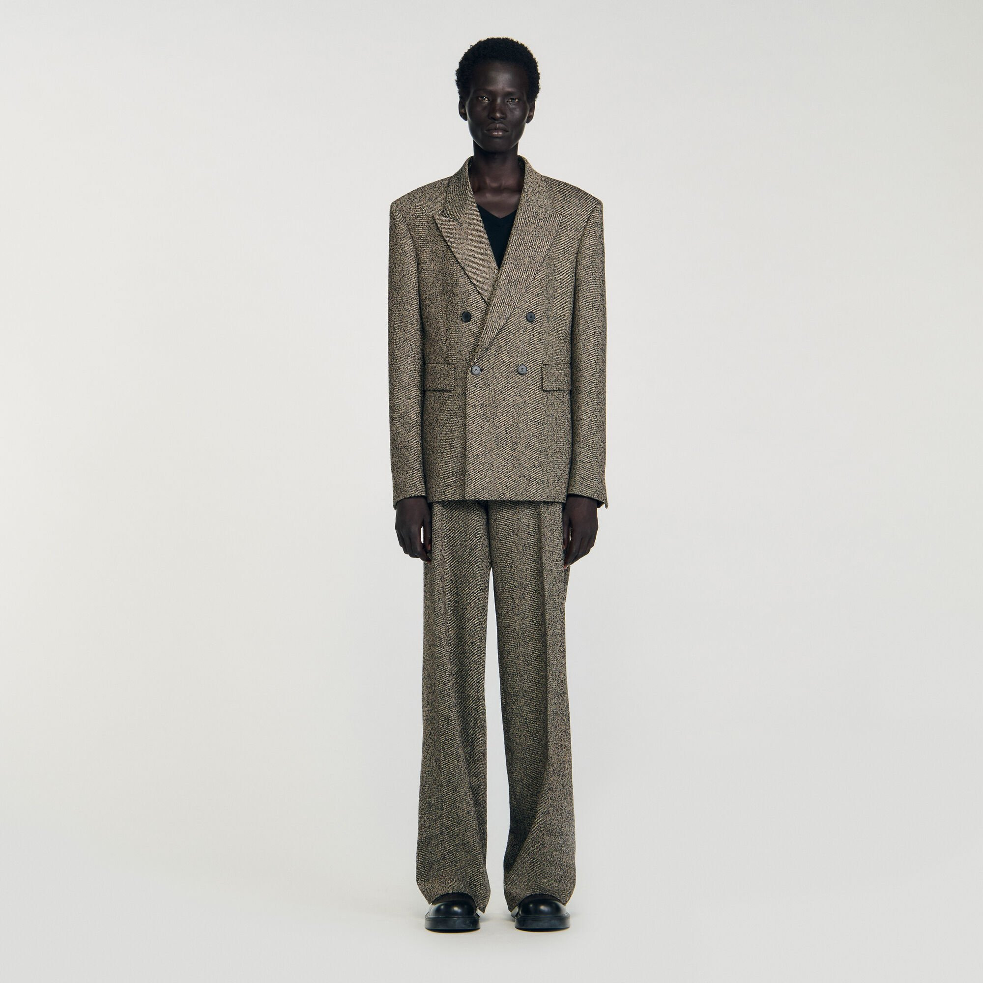 DOUBLE-BREASTED SUIT JACKET - 2