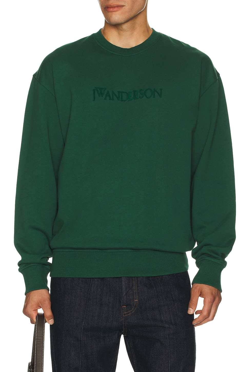 Logo Embroidery Sweatshirt - 4