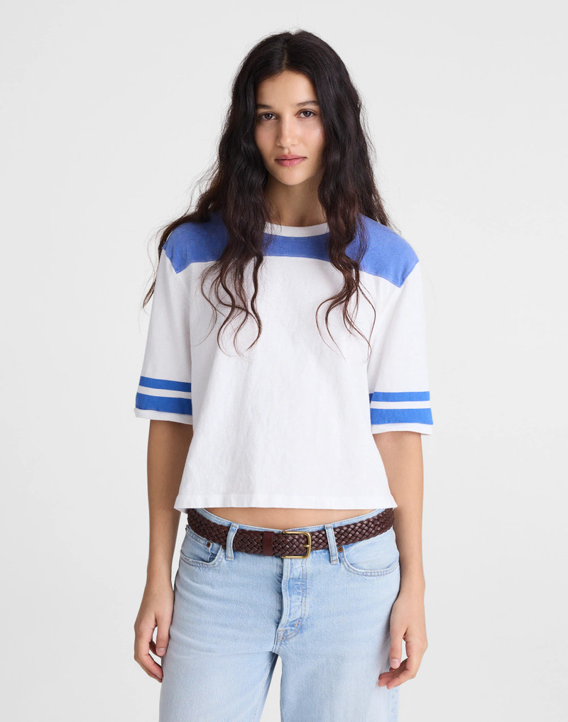 The Relaxed Varsity Tee in Vintage Jersey 6
