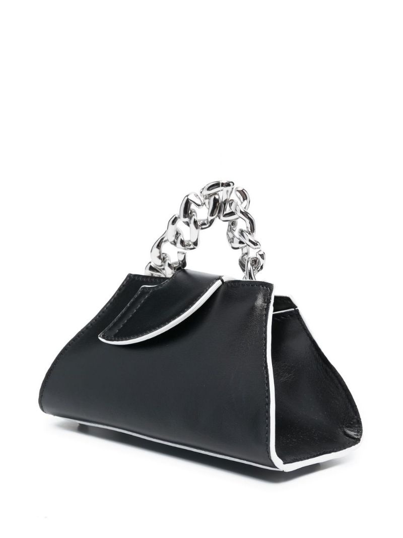 logo-plaque tote bag - 7