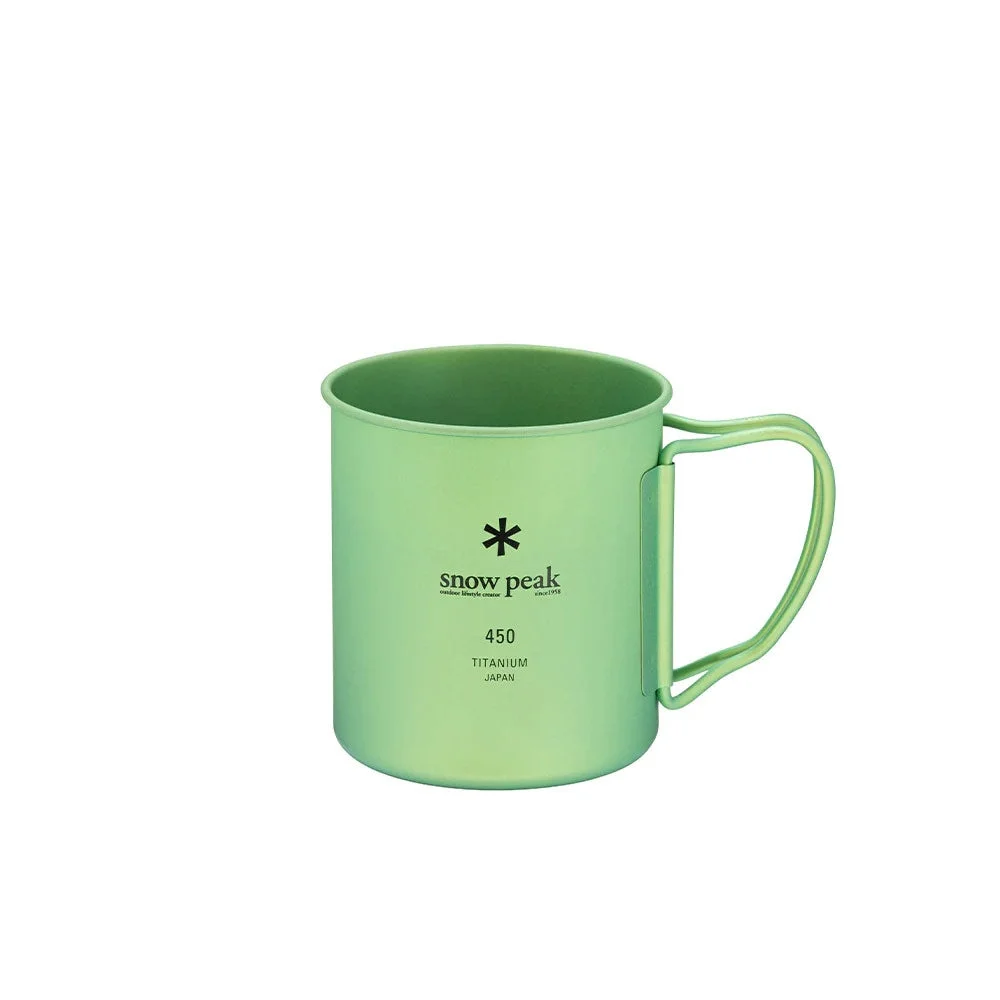 Ti-Single 450 Anodized Cup 'Green' - 1