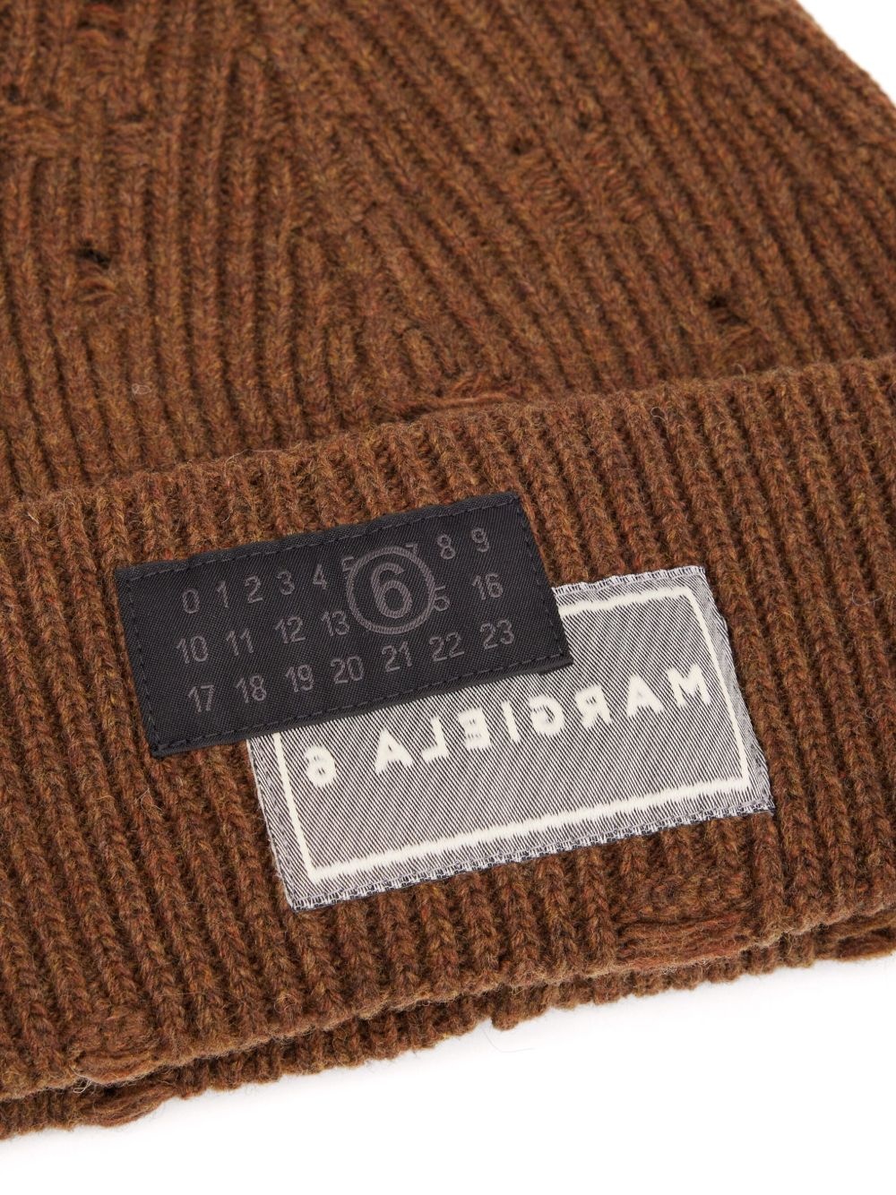 ribbed-knit beanie - 3