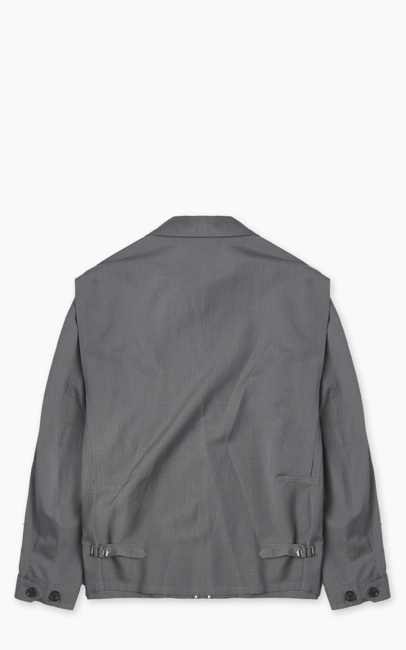 FLY BLOUSON TOP GREY - 3