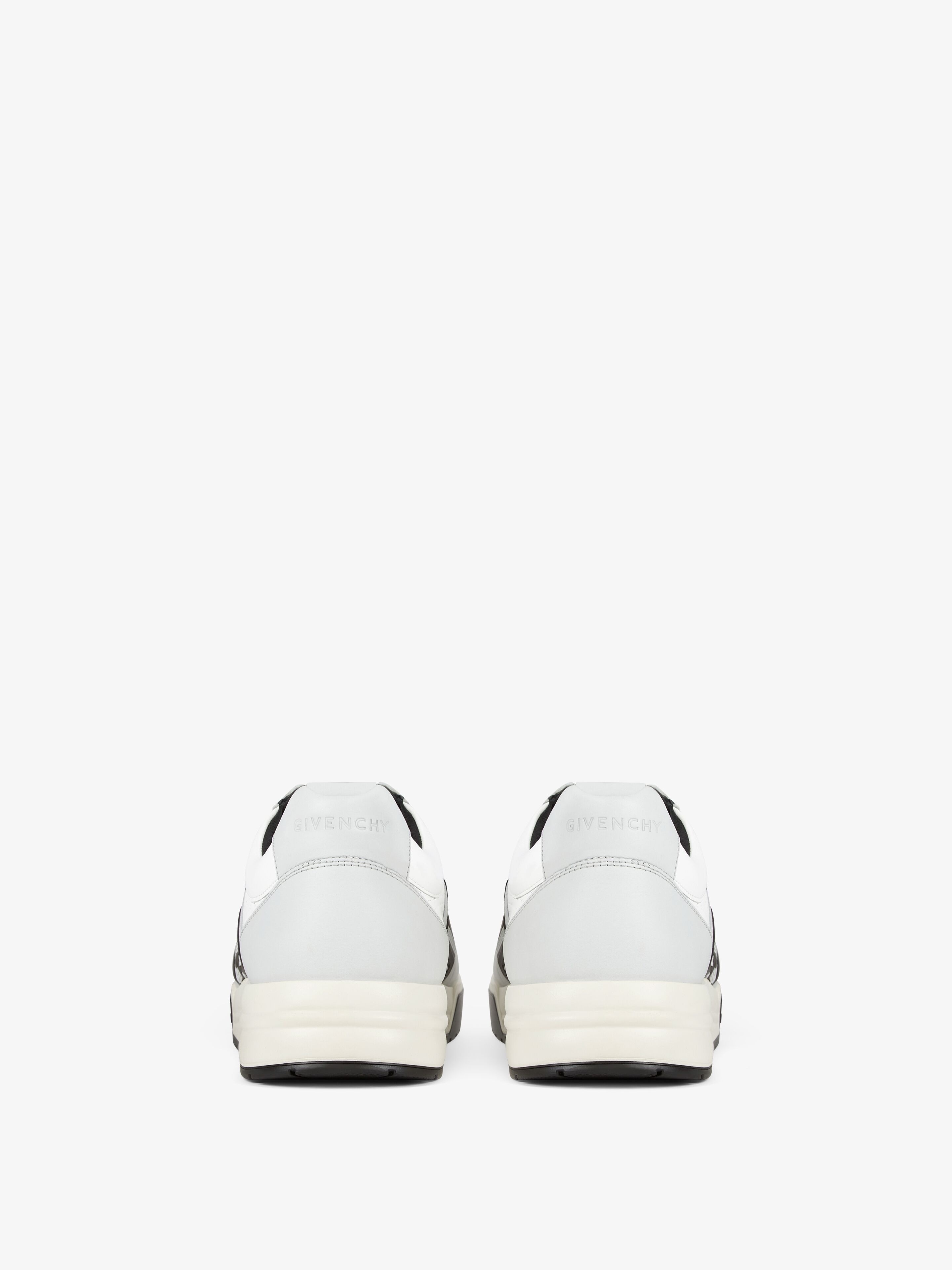 G4 SNEAKERS IN LEATHER AND PERFORATED LEATHER - 7