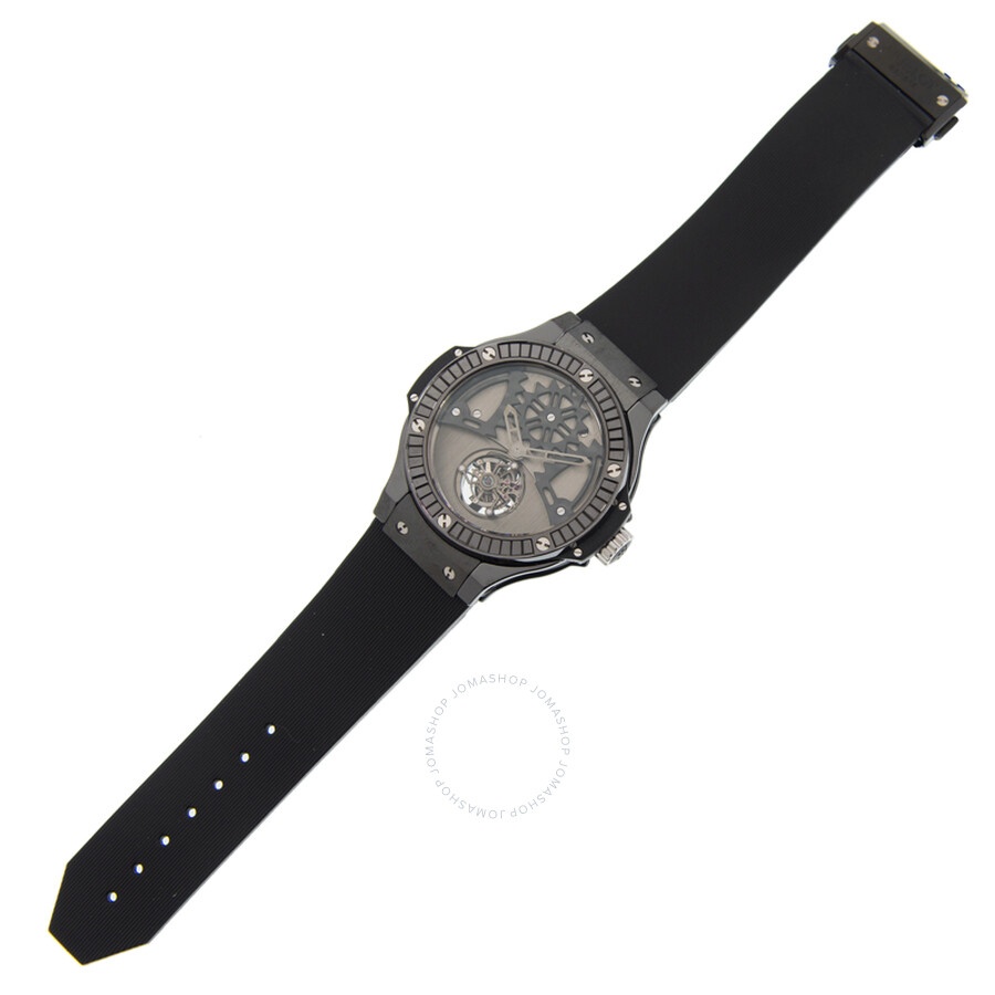 Hublot Big Bang Tourbillon Black Diamond Dial Men's Watch 305.CD.0002.RX.1900 - 2
