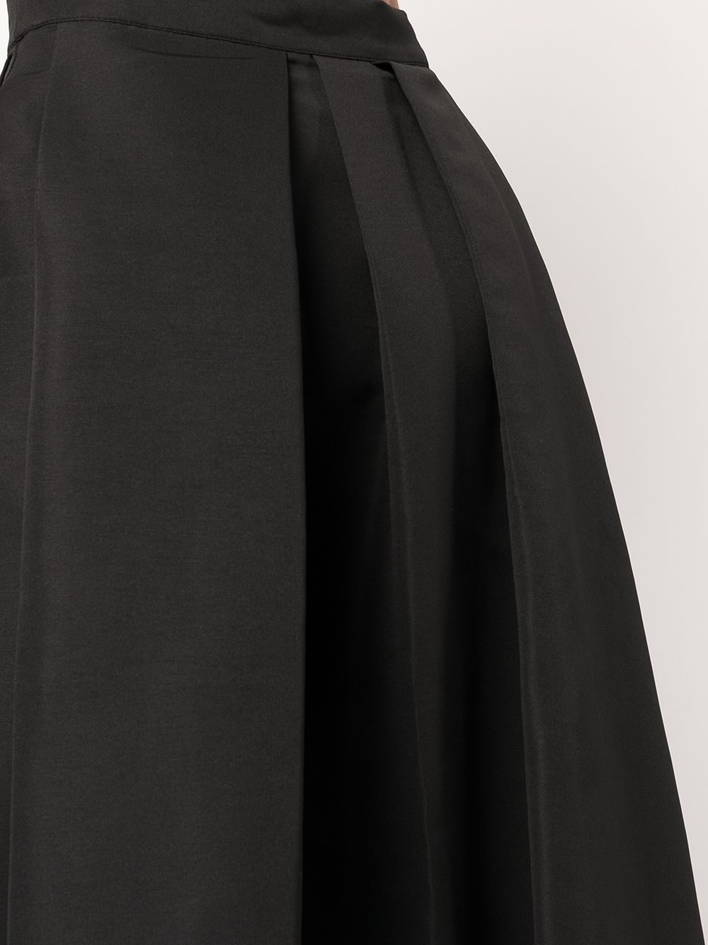 Leighton pleated A-line skirt - 5
