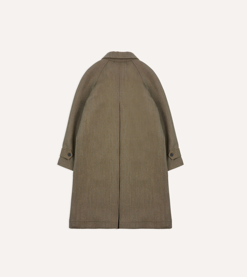 Lovat Keeper's Tweed Raglan Coat 8