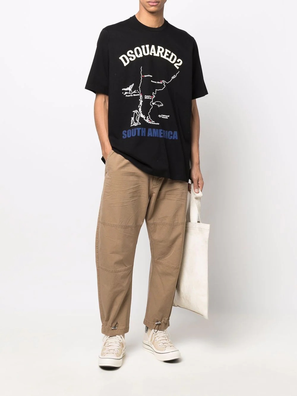 tapered cargo pants - 2