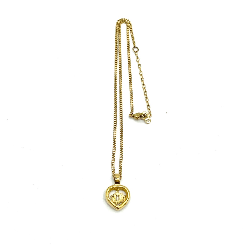 Christian - Christian Dior Heart Necklace - 2