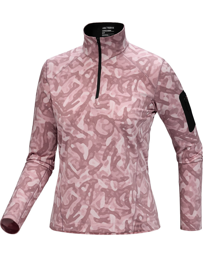 Rho Zip Neck Print 1
