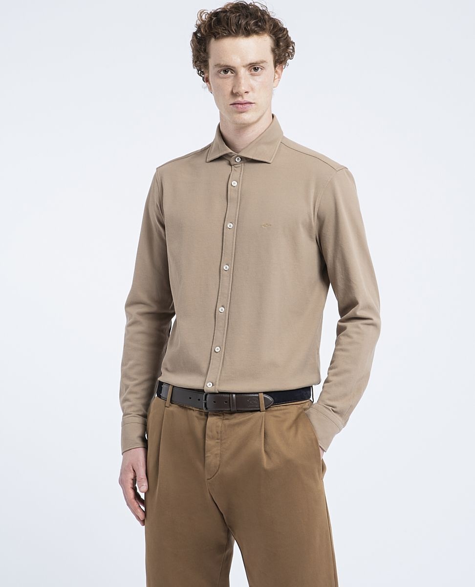 Piqué cotton Shirt - 2