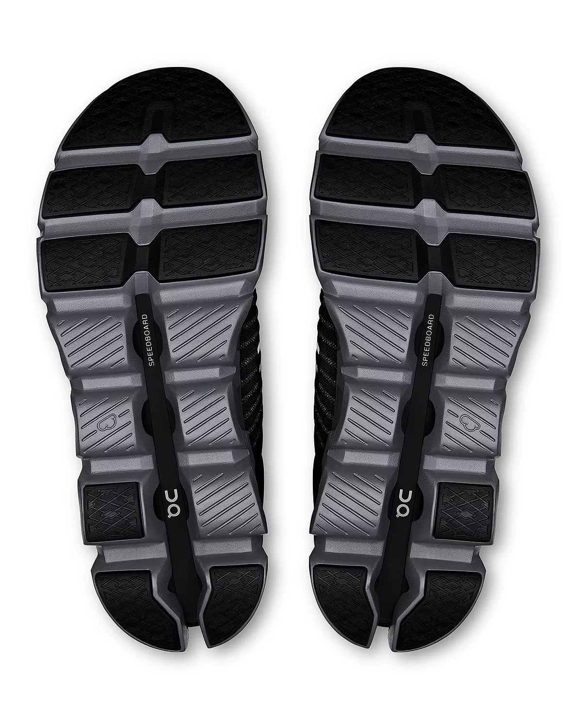 Men's Cloudswift 4 AD Black Sneakers - 6