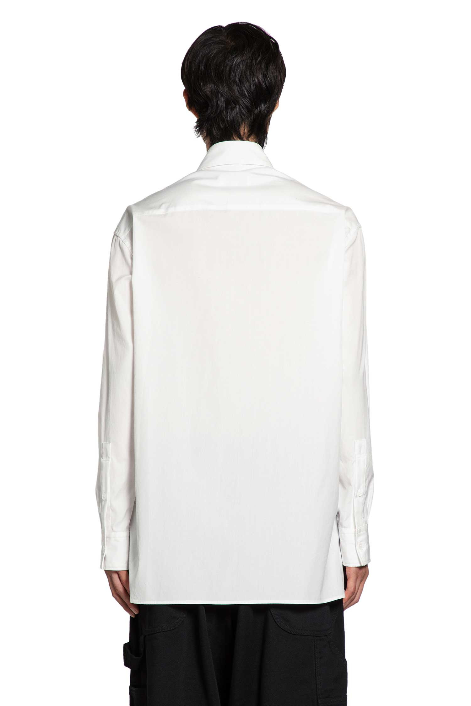 100/2 Broad Switching Blouse With Bowtie - 3