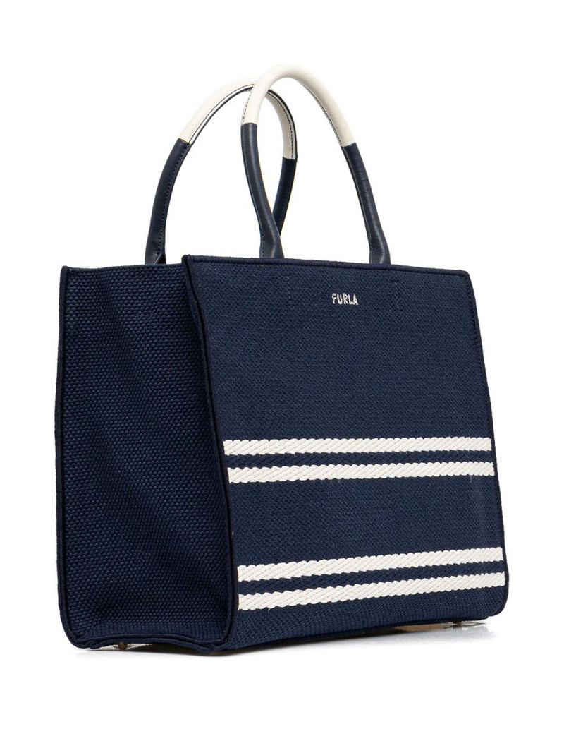 FURLA striped tote bag outlook