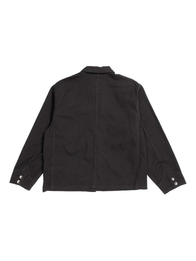 ALPHA INDUSTRIES logo-patch shirt jacket outlook