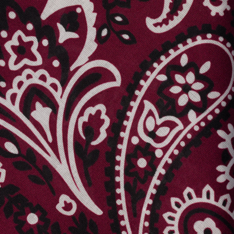 Miu Miu Printed poplin scarf outlook