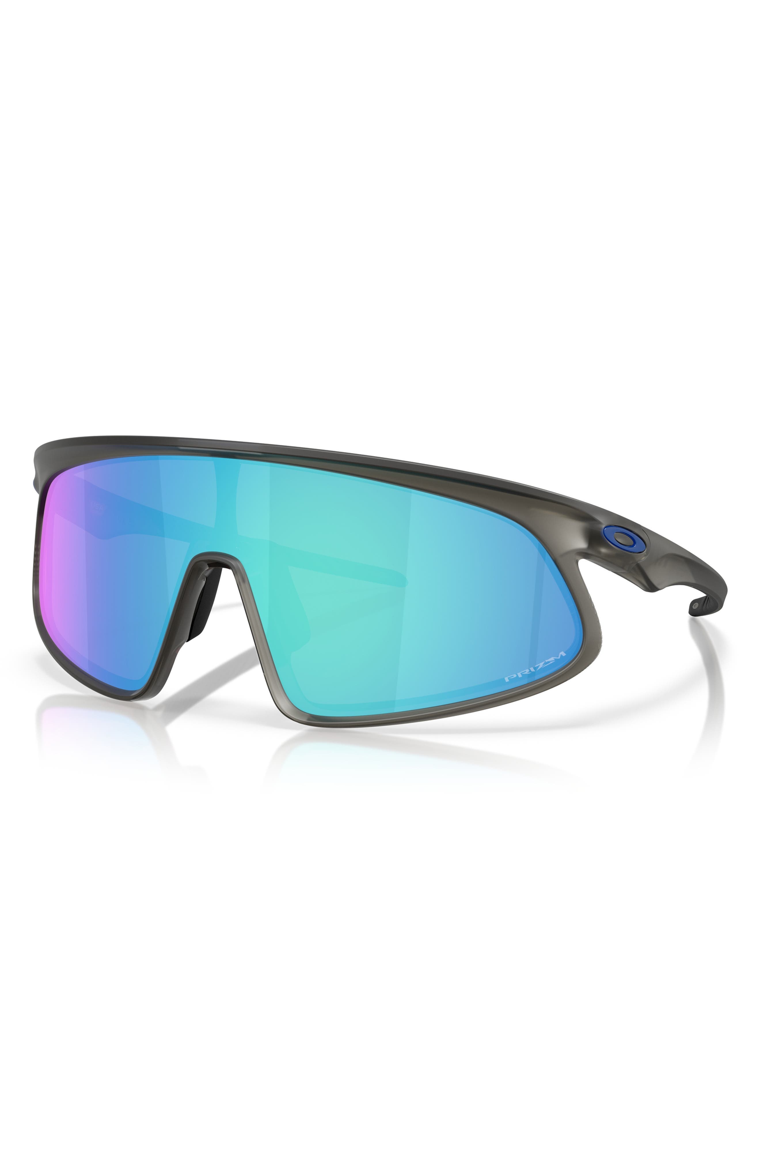 Oakley RSLV 149mm Prizm Polarized Shield Sunglasses in Sapphire at Nordstrom - 2