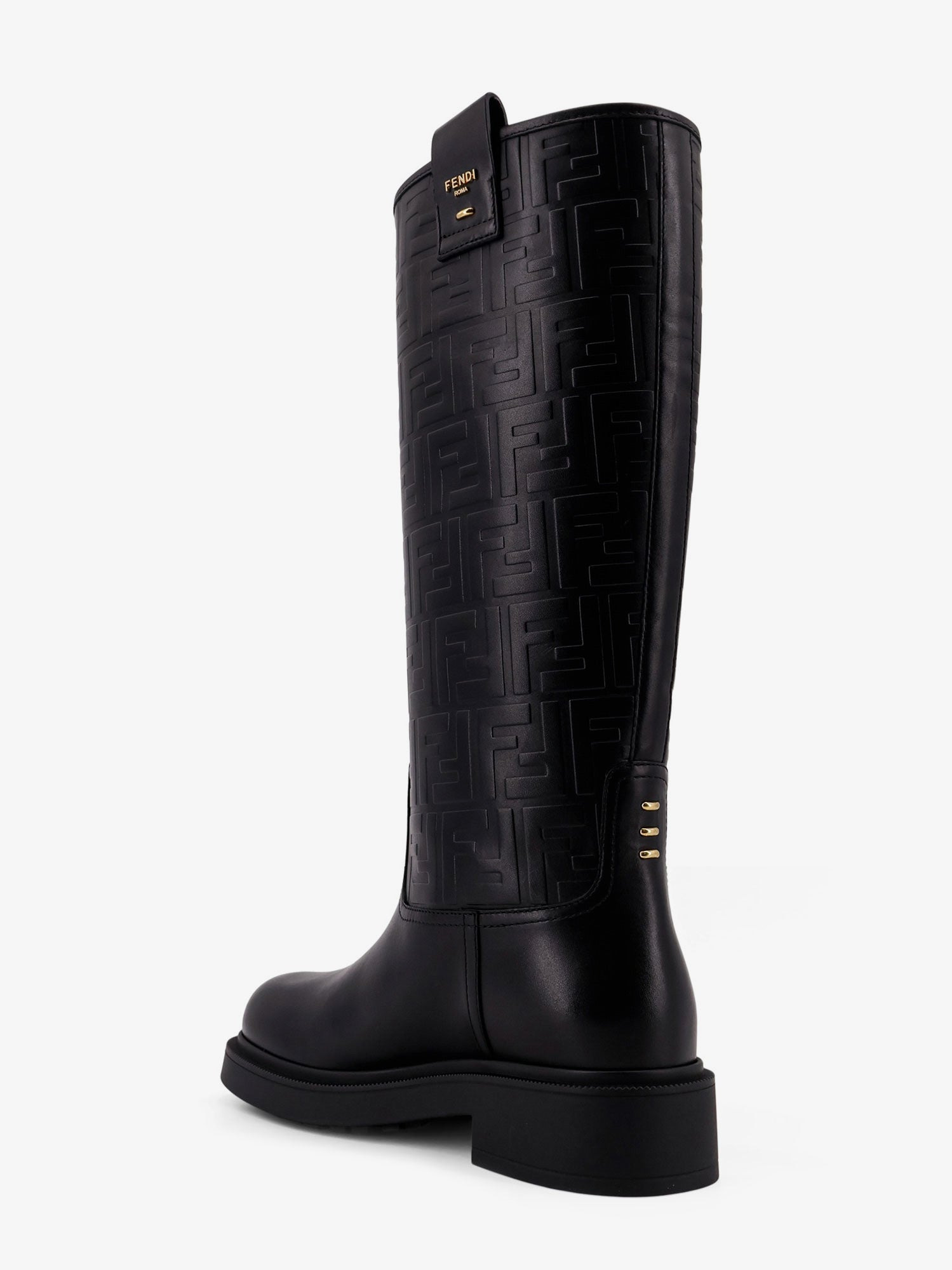 Fendi Fendi Filo Leather Boots - 3
