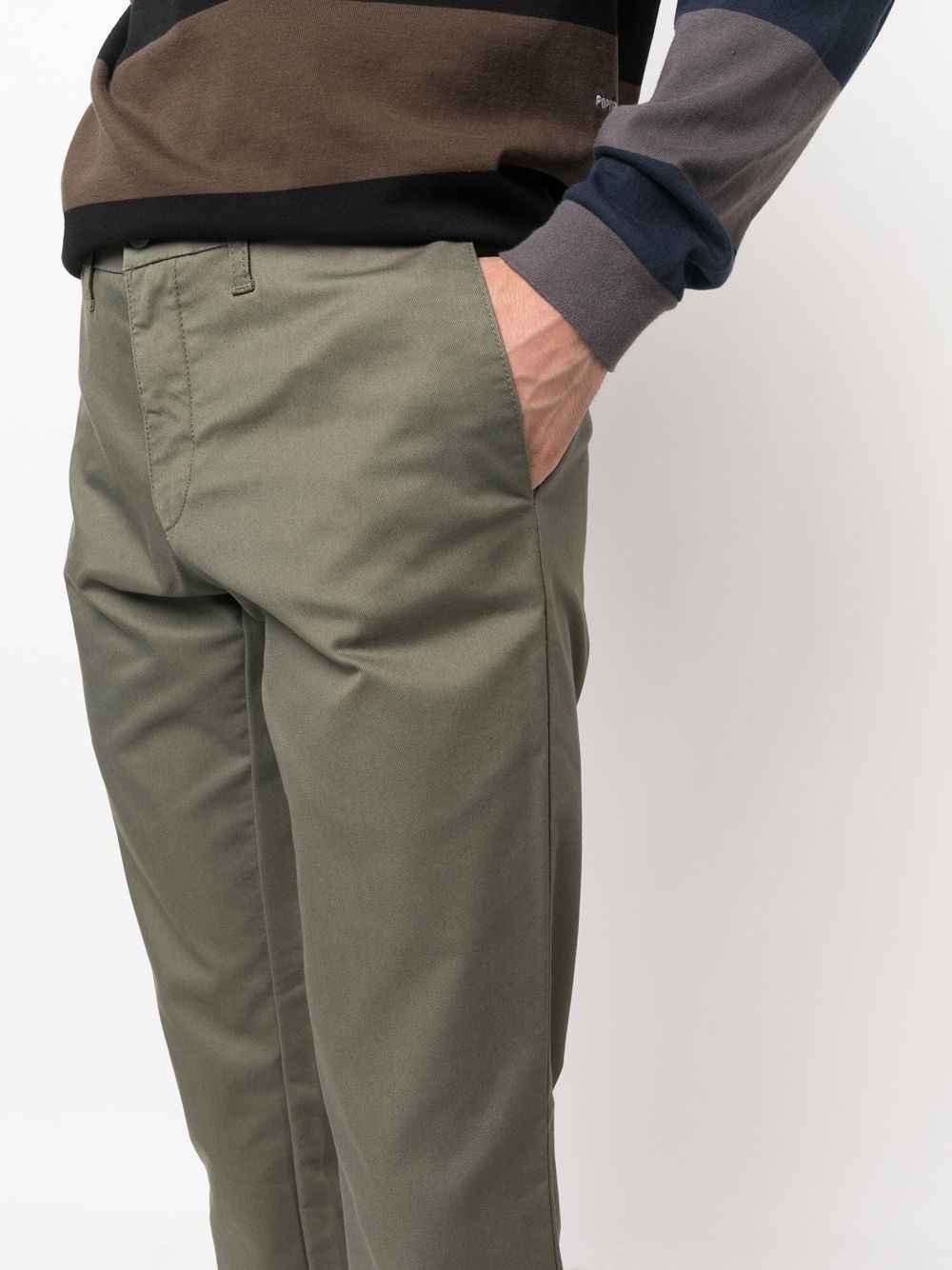 straight leg trousers - 5