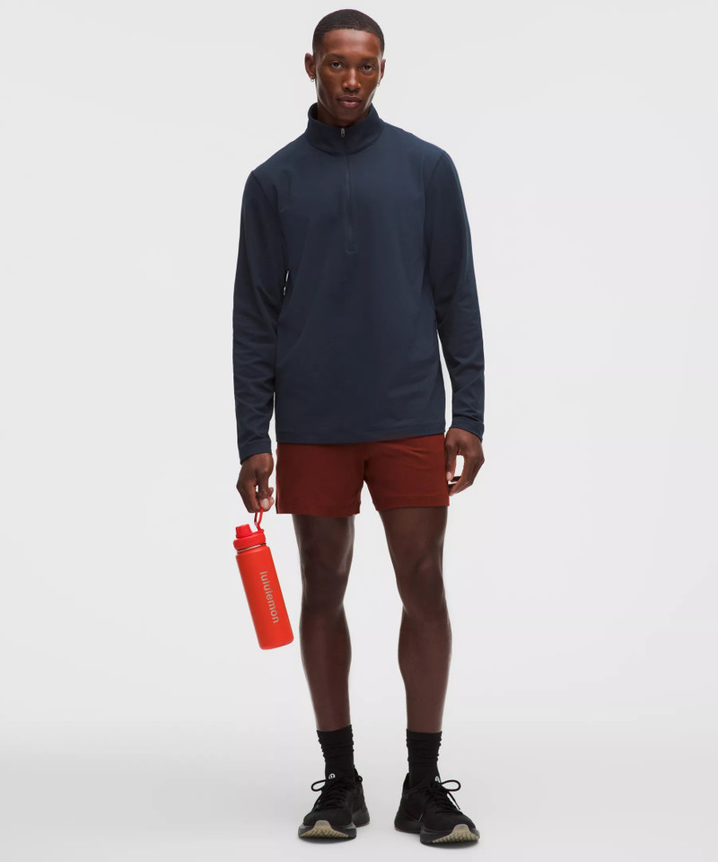 lululemon Mesh Soft Jersey Half Zip outlook