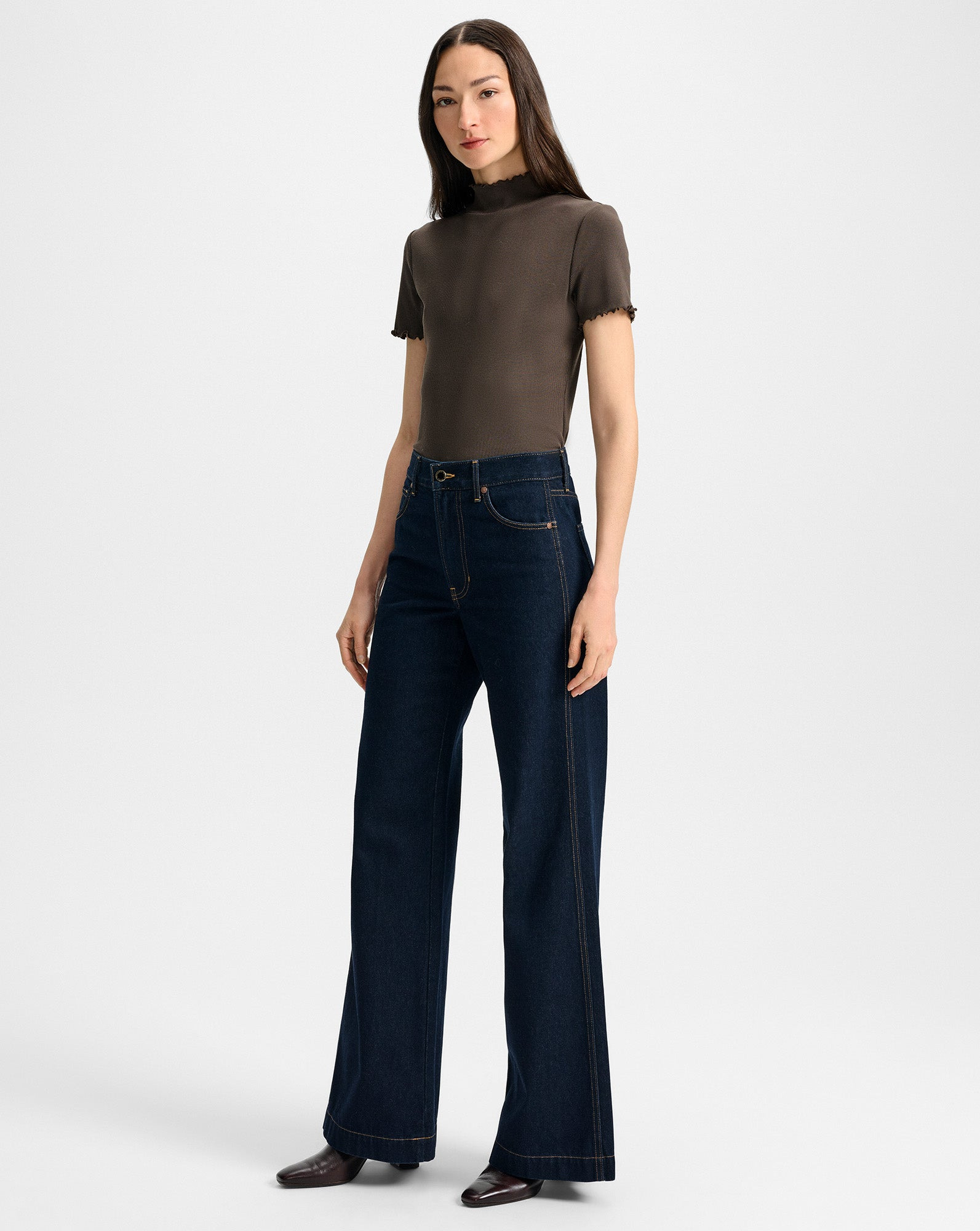 KASEY WIDE-LEG JEAN - 4