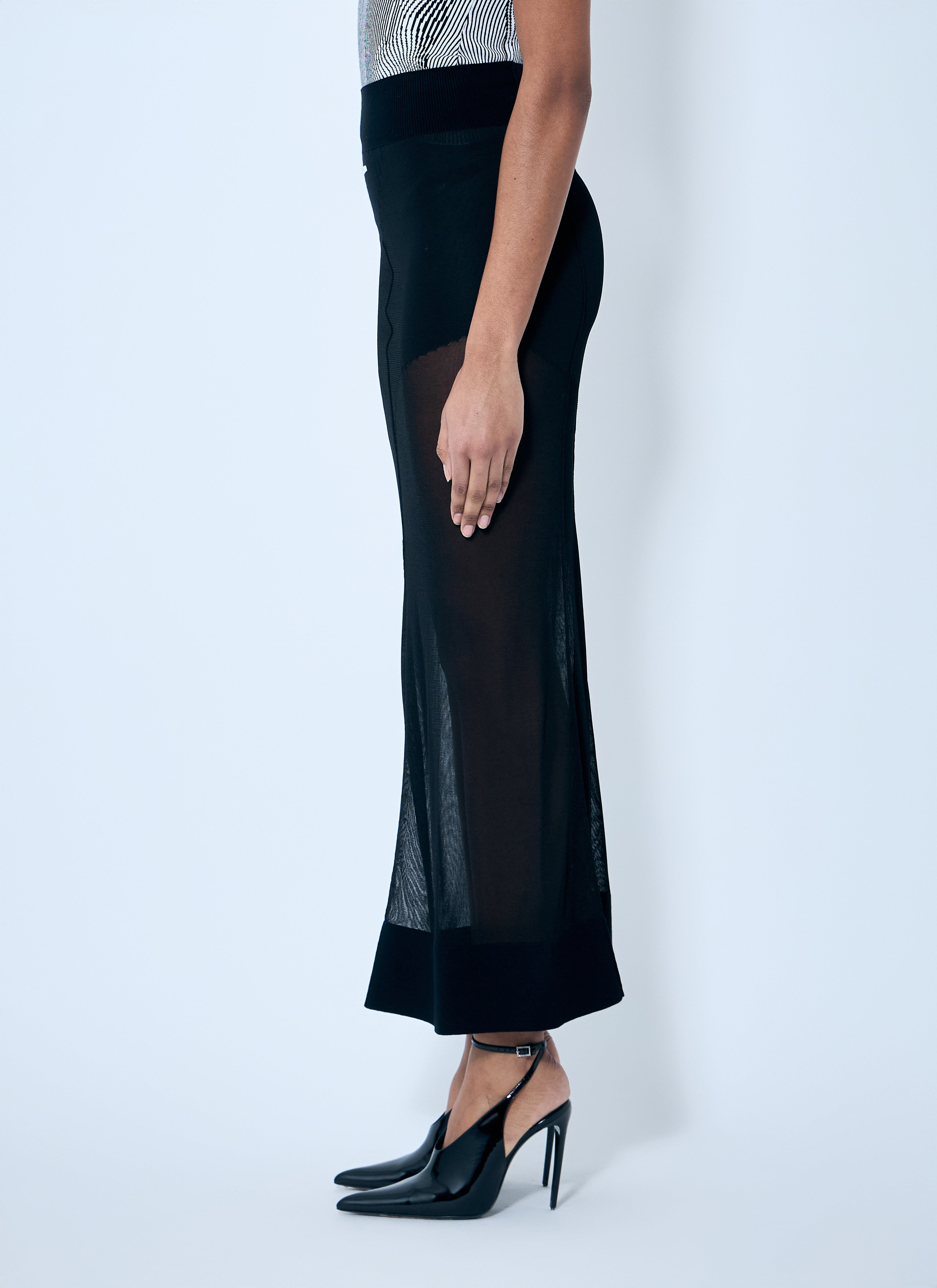 Jean Paul Gaultier Women Knit Maxi Skirt - 3