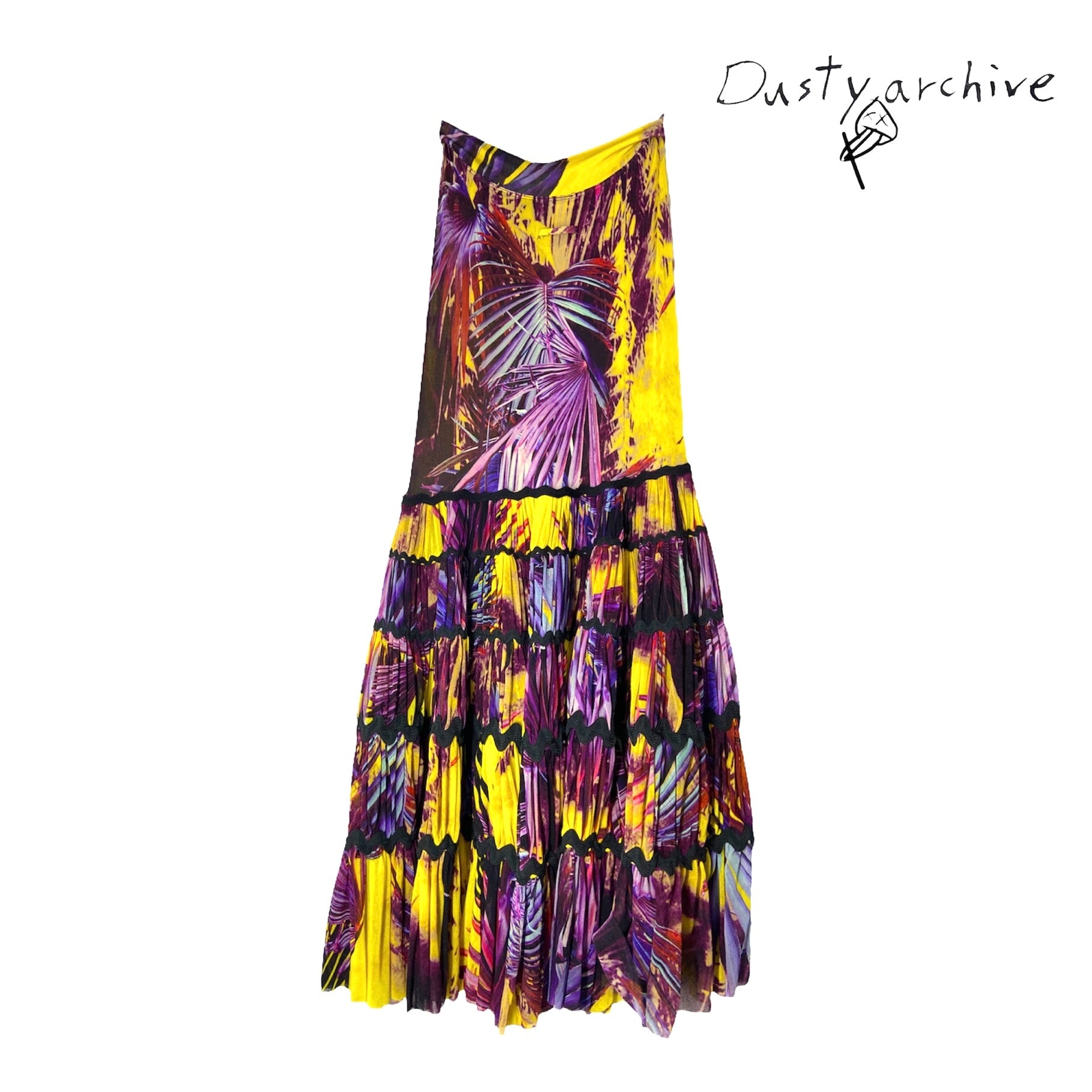 Jean paul gaultier rainforest print S - 5